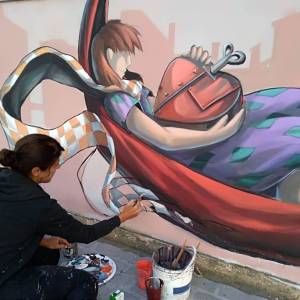 Foto Street Art per le donne e contro la violenza in Veneto 1