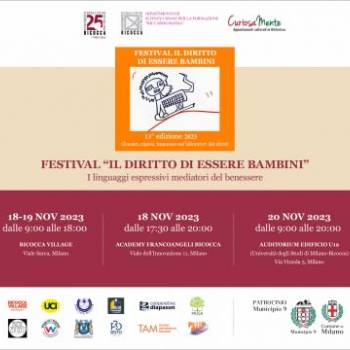 Foto: Festival “Il diritto di essere bambini” a Milano un intenso programma