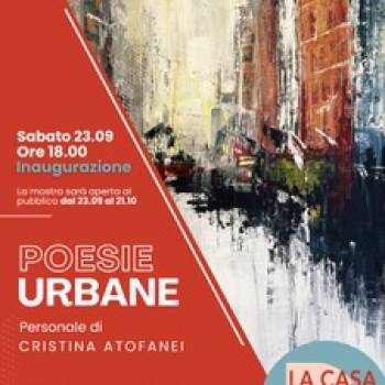 Foto: Casa delle donne di Padova / Mostra personale dell’artista Cristina Atofanei Poesie Urbane