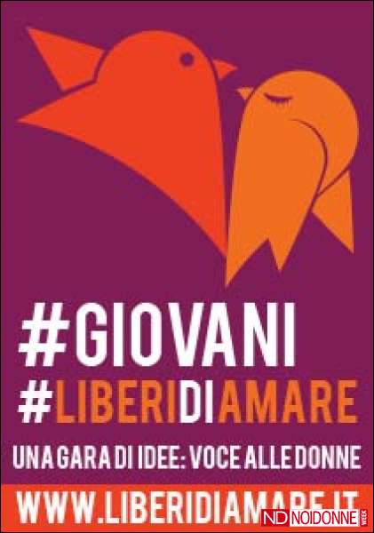 Foto: #GIOVANI #LIBERIDIAMARE. UNA GARA DI IDEE: VOCE ALLE DONNE