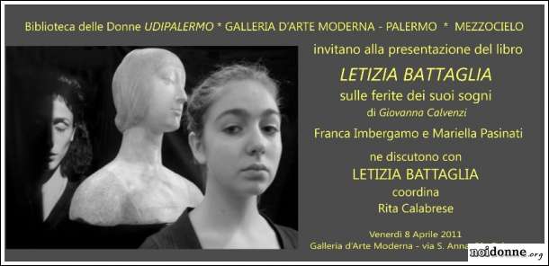 Foto: Palermo, il libro di Giovanna Calvenzi: Letizia Battaglia sulle ferite dei suoi sogni