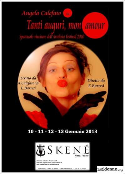 Foto: Risto-Teatro Skené di Roma / Tanti auguri mon amour!