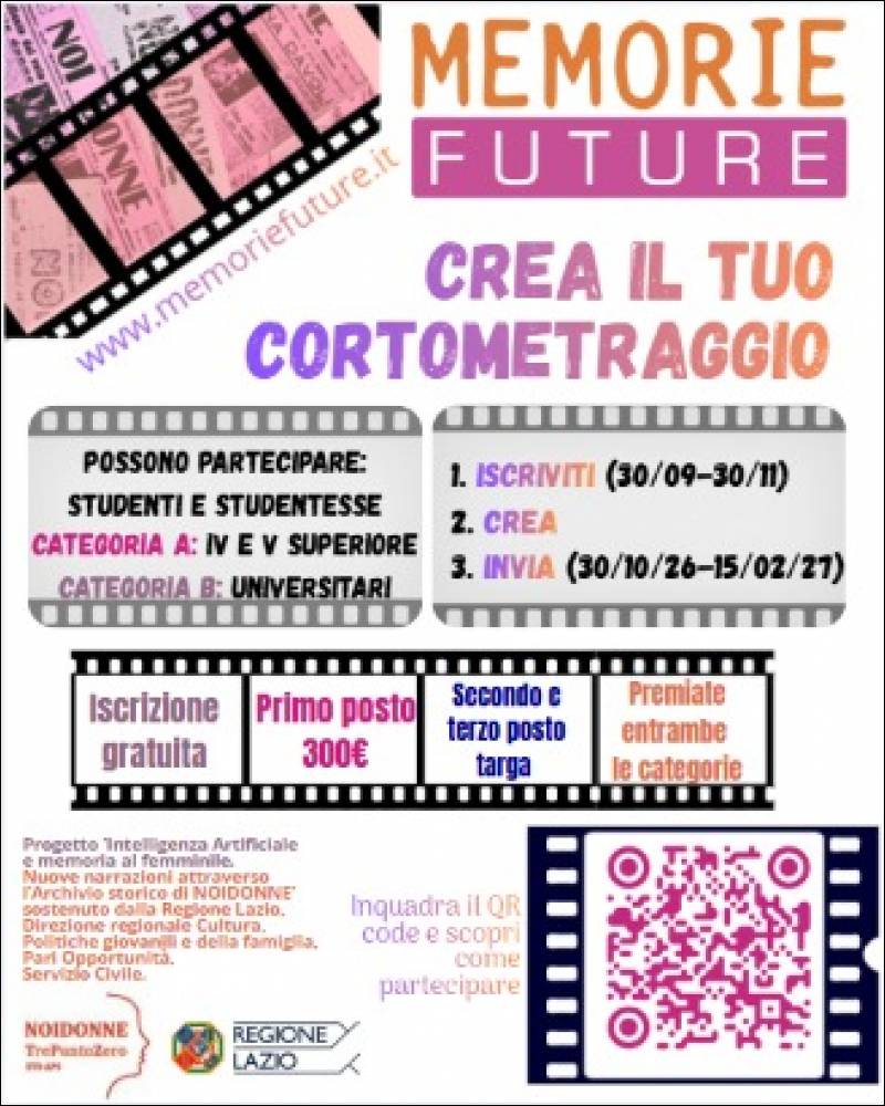 CONTEST BANDO MEMORIE FUTURE
