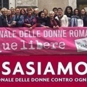 Foto FIRMA L'APPELLO PER LA CASA INTERNAZIONALE DELLE DONNE DI ROMA 1