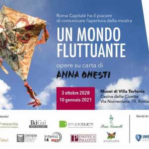 Foto Roma / Arazzi e aquiloni in carta: il mondo fluttuante di Anna Onesti 6