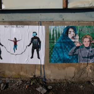 Foto LAIKA E LA SUA STREET ART IN BOSNIA A SOSTEGNO DEI MIGRANTI  5