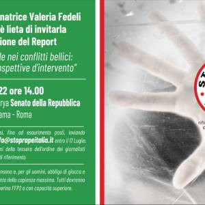 Foto Stop Rape Italia: fermiamo la violenza sessuale nei conflitti bellici. Conclusione della campagna  2