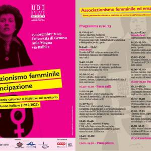 Foto Genova / UDI e ASSOCIAZIONI FEMMINILI CONTRO LA VIOLENZA SULLE DONNE 1