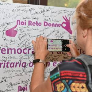 Foto Noi Rete Donne: festa di primavera, in tante da tutta Italia per una democrazia paritaria 4