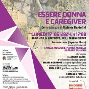 Foto Roma / Presentazione del cortometraggio ‘Essere donna e caregiver’  7