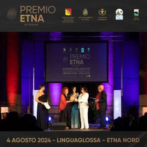 Foto Premio Etna 2024: riconoscimento a Marinella Fiume, autrice di 'La bambina di nome Etna' 1