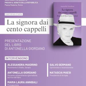 Foto La signora dai cento cappelli. Presentazione a Roma del libro di Antonella Giordano 1