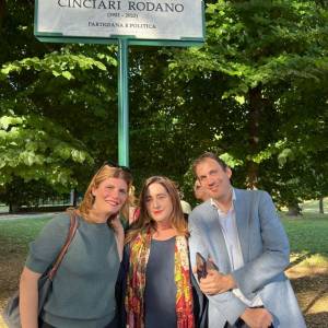 Foto MARISA RODANO: A ROMA INAUGURAZIONE DELLA STRADA A LEI INTITOLATA 1