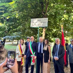 Foto MARISA RODANO: A ROMA INAUGURAZIONE DELLA STRADA A LEI INTITOLATA 2