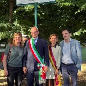 Foto MARISA RODANO: A ROMA INAUGURAZIONE DELLA STRADA A LEI INTITOLATA 3