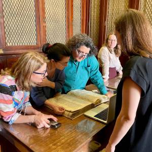 Foto Catherine Heemann, dal Texas all'Italia per studiare gli antichi manoscritti beneventani 2