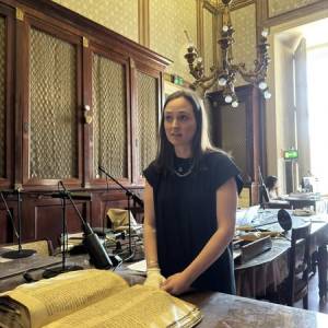 Foto Catherine Heemann, dal Texas all'Italia per studiare gli antichi manoscritti beneventani 5