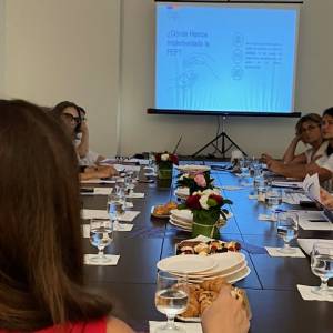 Foto La viceministra Gloria de la Fuente illustra la Politica Estera Femminista del Cile 3