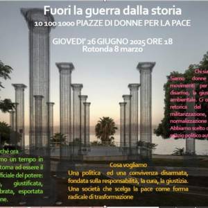 Foto A Reggio Calabria l'Udi in piazza per gridare 'Fuori la guerra dalla Storia' 3