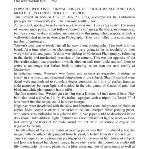 Foto Il percoso in Italia della mostra TINA MODOTTI, DONNA FOTOGRAFA, MILITANTE. Una vita fra due mondi 16