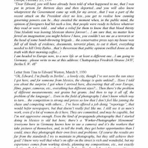 Foto Il percoso in Italia della mostra TINA MODOTTI, DONNA FOTOGRAFA, MILITANTE. Una vita fra due mondi 21