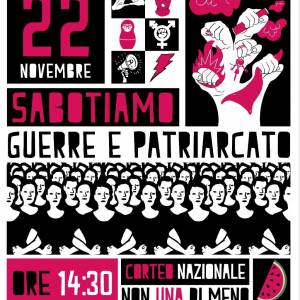 Foto NON UNA DI MENO / 22 NOVEMBRE CORTEO NAZIONALE A ROMA 1