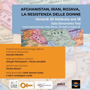 Foto AFGHANISTAN, IRAN, ROJAVA, LA RESISTENZA DELLE DONNE 1