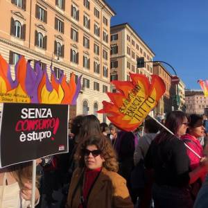 Foto NO al Ddl Bongiorno: altolà al patriarcato  8