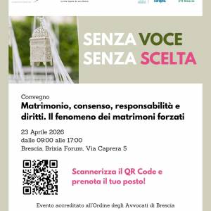 Foto SENZA VOCE. SENZA SCELTA: convegno sui matrimoni forzati 2