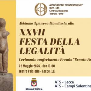 Foto Lecce / La Festa della Legalità:  XXVII edizione 1