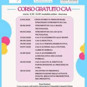 Foto Comunità ComuniCAAnte: costruire territori accessibili, una relazione alla volta
 1
