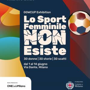 Foto 'Lo sport femminile non esiste. 30 donne, 30 scatti, 30 storie' in mostra a Milano 3