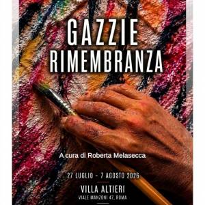 Foto Roma / Mostra personale 'Gazzie Rimembranza' di Monica Argentino  1