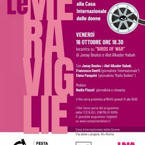 Foto Festa del Cinema di Roma: al via ‘Le Meraviglie. Incontri sul cinema e sui diritti delle donne' 1