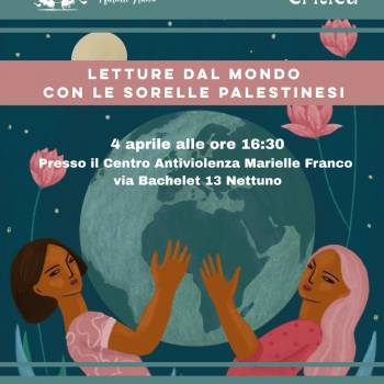 Foto: Letture dal mondo con le sorelle palestinesi