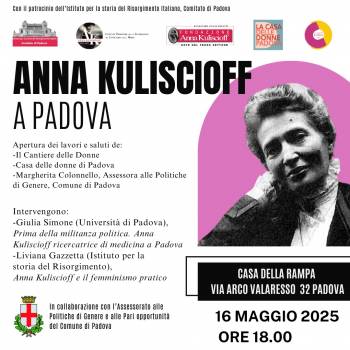 Foto: Anna Kuliscioff a Padova
