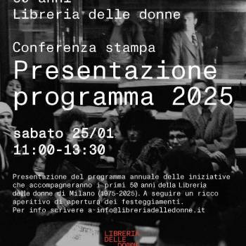 Foto: Milano / La libreria delle donne: programma di iniziative per i primi 50 anni