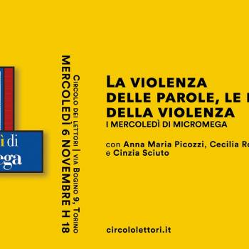 Foto: TORINO / La violenza delle parole, le parole della violenza