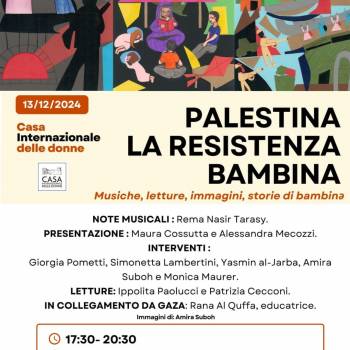 Foto: ROMA / PALESTINA. LA RESISTENZA BAMBINA