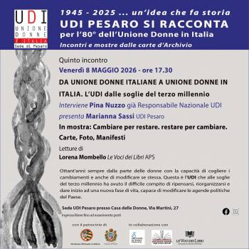 Foto: UDI PESARO SI RACCONTA: incontro con PINA NUZZO