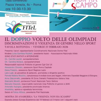 Foto: ROMA / IL DOPPIO VOLTO DELLE OLIMPIADI: la Tavola rotonda e la mostra di Anarkikka 