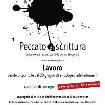 Foto: CONCORSO / PECCATO DI SCRITTURA 