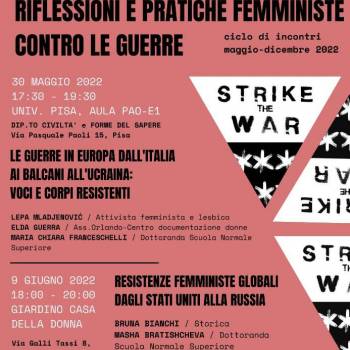 Foto: PISA / Pace, resistenza, rivoluzione: riflessioni e pratiche femministe contro le guerre