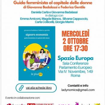 Foto: Signora Economia, il libro di Giovanna Badalassi e Federica Gentile