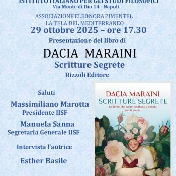 Foto: 'Scritture segrete' di Dacia Maraini. Recensione di Ester Basile
