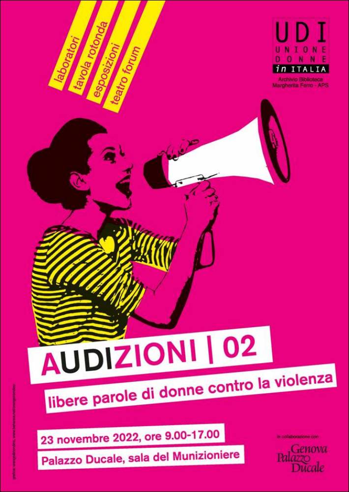 Foto: Genova / Audizioni 02: Libere parole di donne contro la violenza