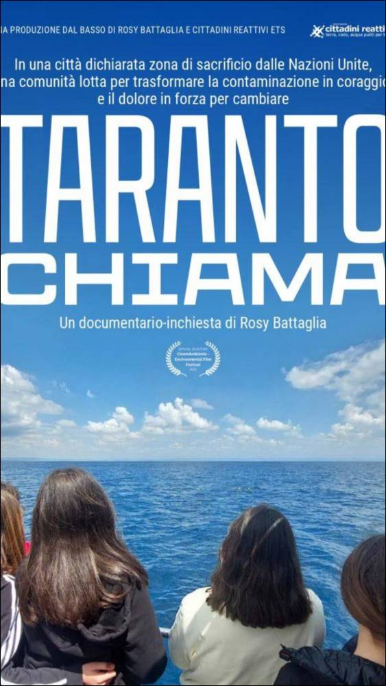 Foto: ‘Taranto Chiama’ alla Festa del Cinema di Roma. Intervista alla regista Rosy Battaglia