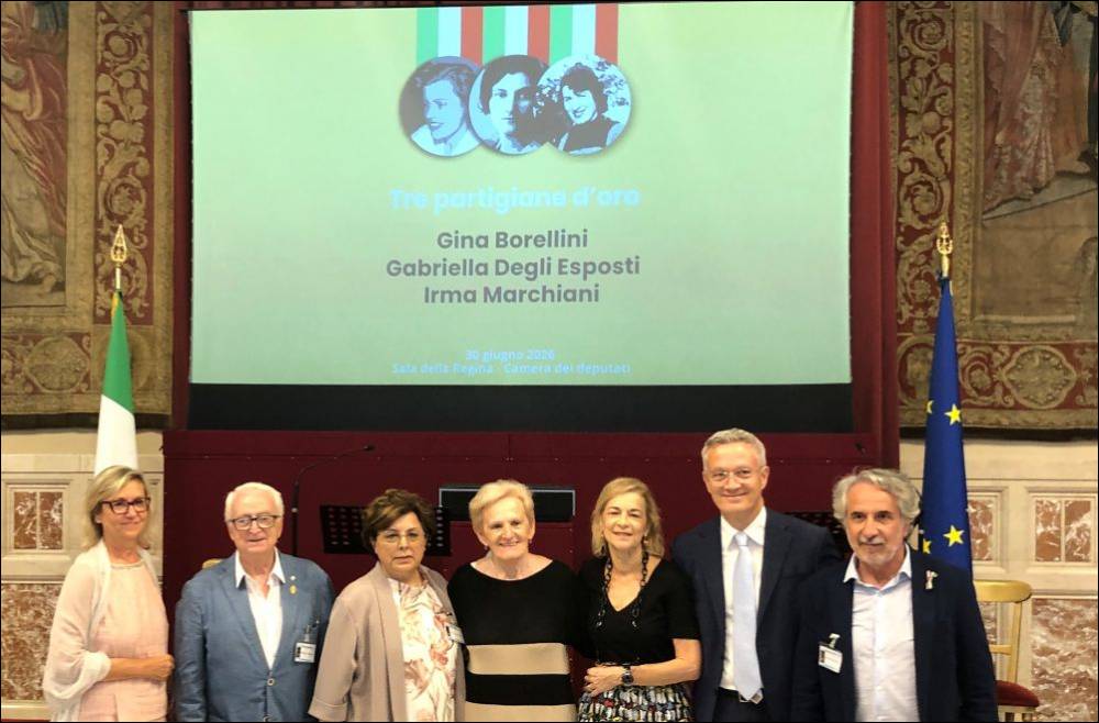 Foto: In onore delle ‘Tre partigiane d’oro’: Gina Borellini, Gabriella Degli Esposti e Irma Marchiani