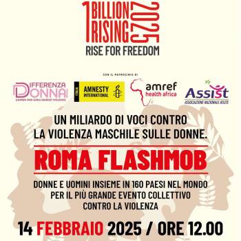 Foto: A Roma il flash mob con One Billion Rising