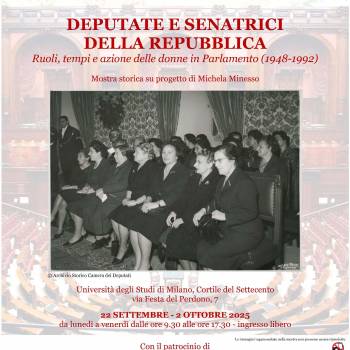 Foto: 'DEPUTATE E SENATRICI DELLA REPUBBLICA': è la mostra ospitata all'Università Statale di Milano